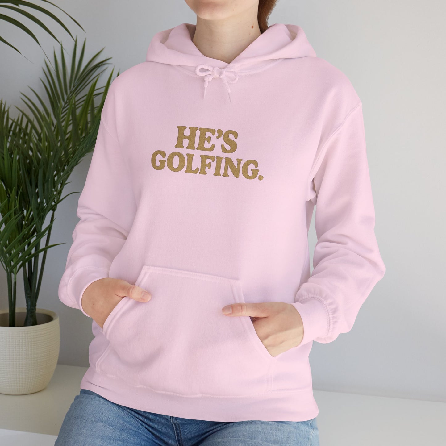 He's Golfing - Hoodie