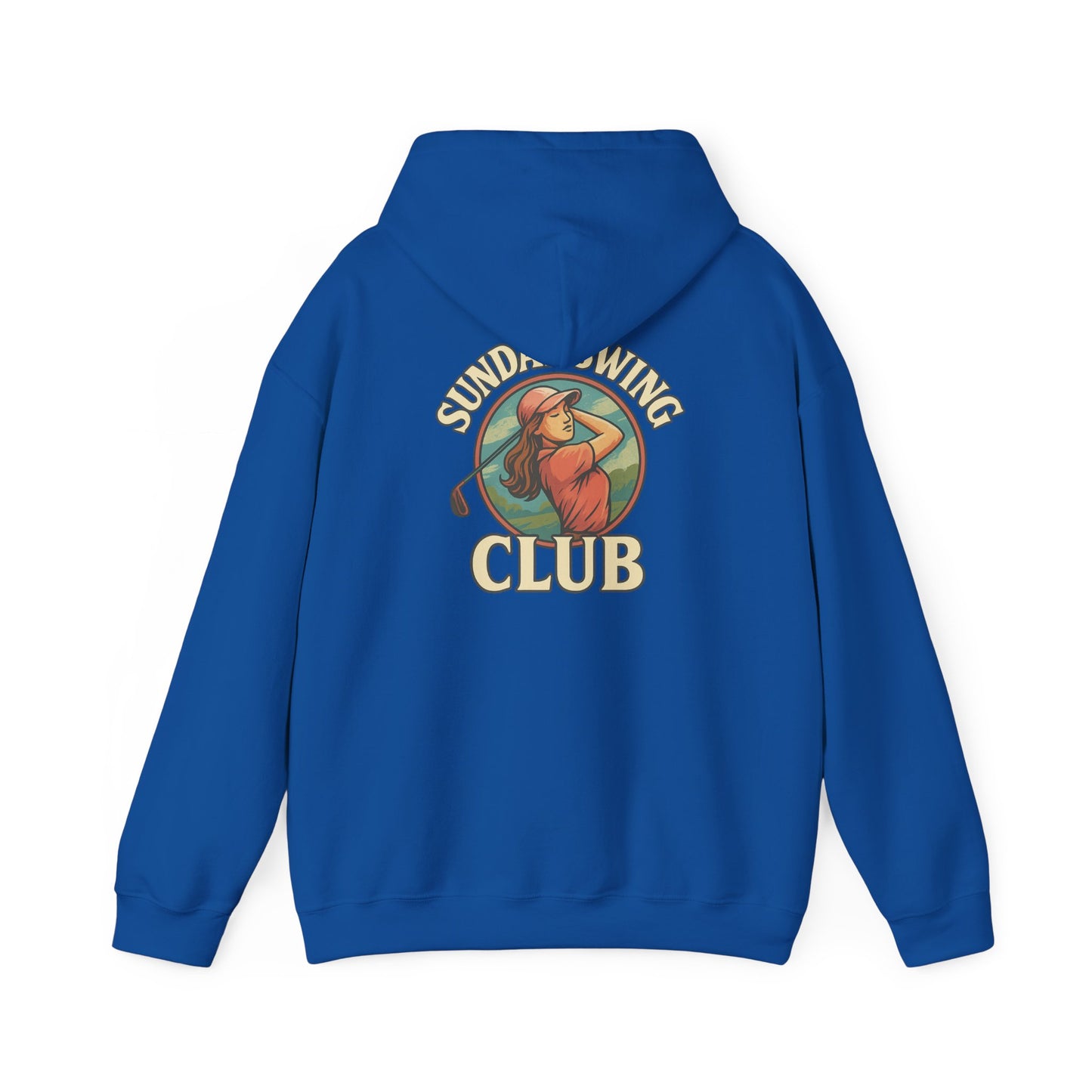 Sundays Swing Club- Unisex Hoodie- Golf Hoodie, Gift for Golf Lovers