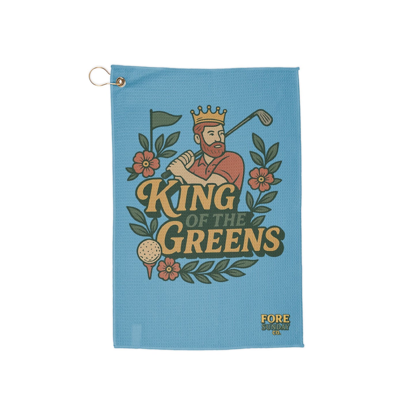 King of the Greens - Golf Towel