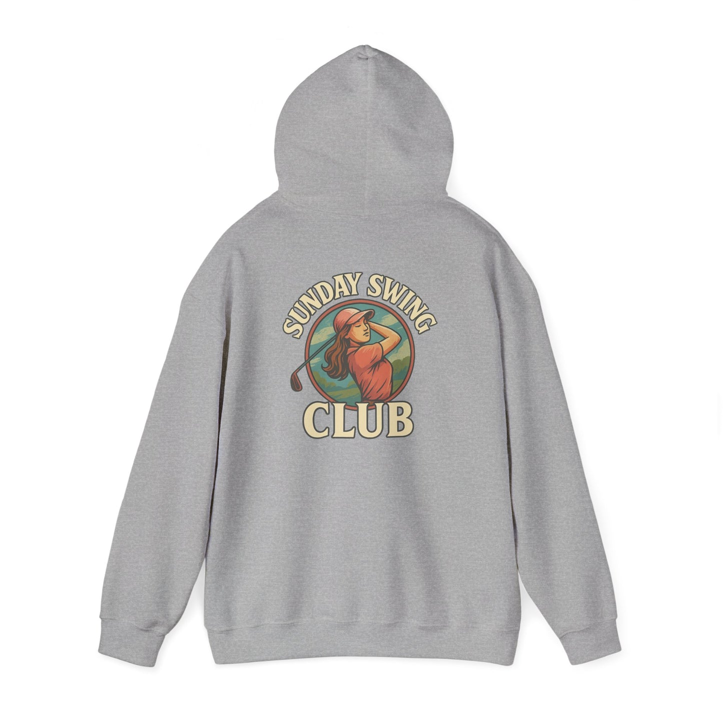 Sundays Swing Club- Unisex Hoodie- Golf Hoodie, Gift for Golf Lovers