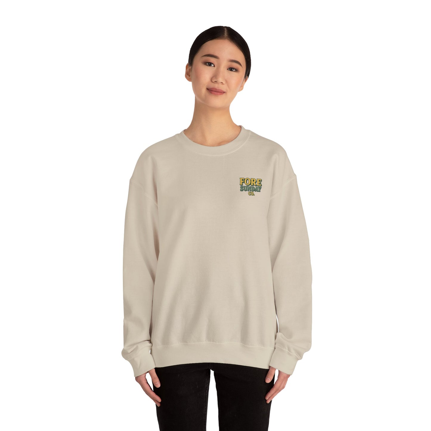 Queen of the Greens - Crewneck Sweatshirt, Golf Lover Gift, Unisex Sweatshirt, Vintage Golf Design
