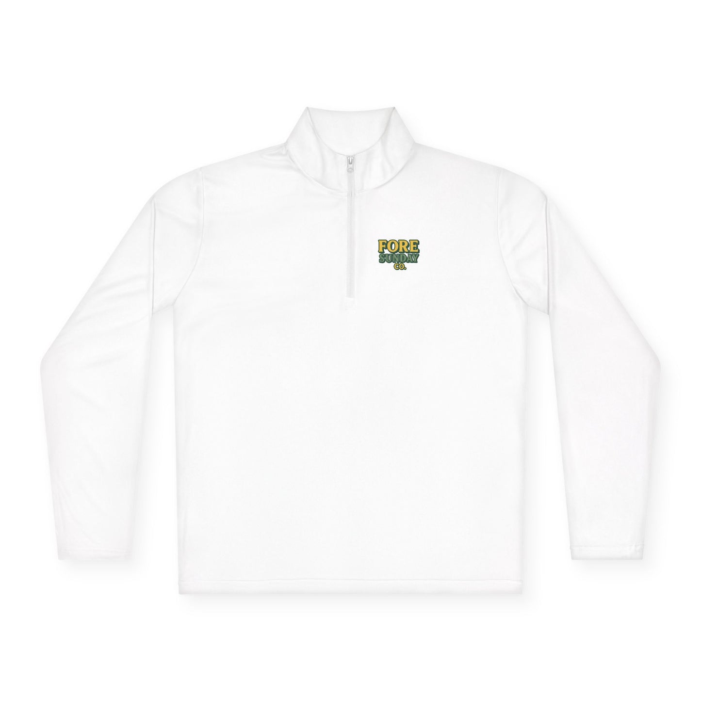 Queen of the Greens - Unisex Quarter-Zip Pullover - Stylish Golf Apparel, Sports Sweater, Gift for Golf Lovers