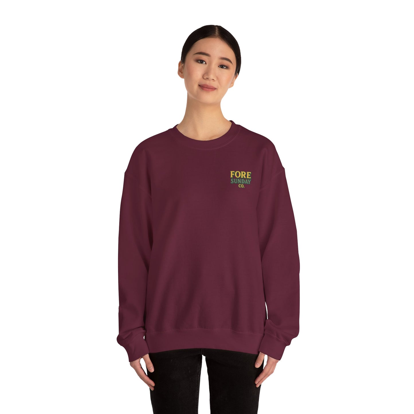 Queen of the Greens - Crewneck Sweatshirt, Golf Lover Gift, Unisex Sweatshirt, Vintage Golf Design