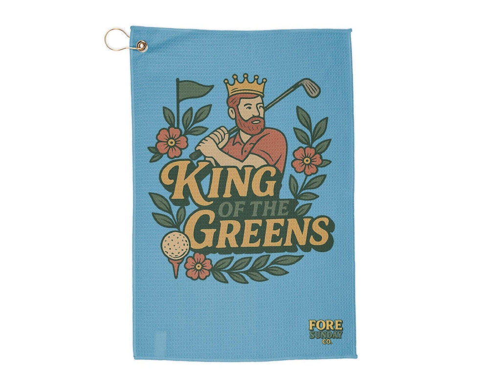 Golf Towels - King of the Greens