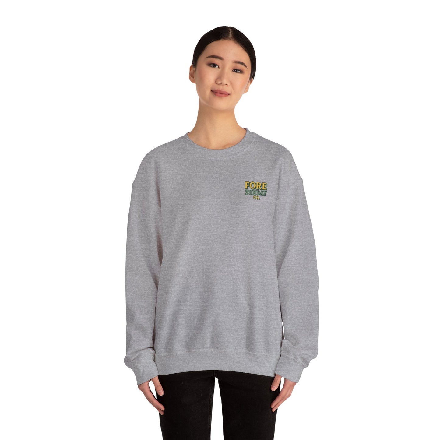 Queen of the Greens - Crewneck Sweatshirt, Golf Lover Gift, Unisex Sweatshirt, Vintage Golf Design