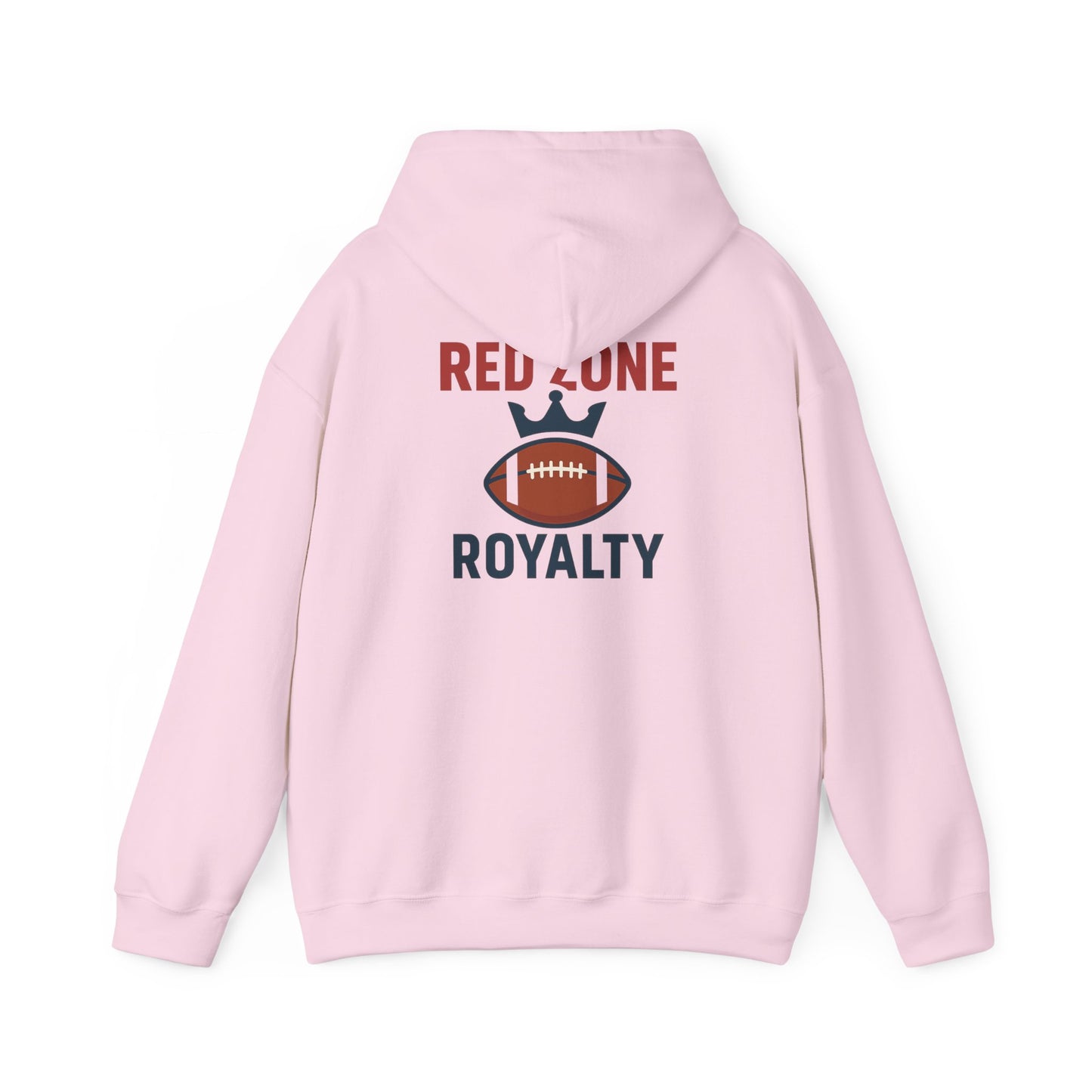 Red Zone Royalty - Football Themed Unisex Hoodie, Perfect for Game Days, Sports Lovers