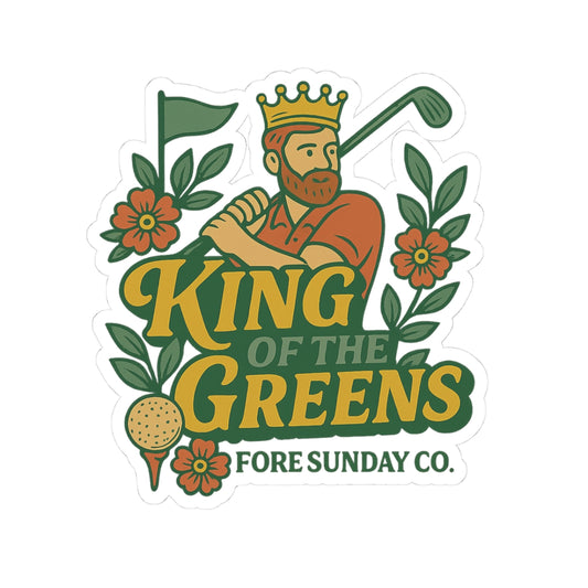 King of the Greens - Sticker