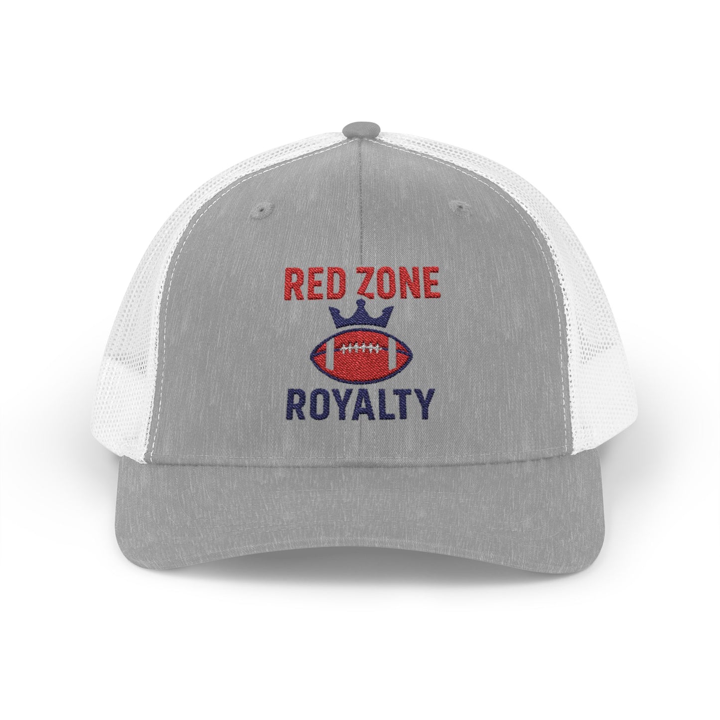 Red Zone Royalty Snapback Trucker Cap, Sports Hat, Football Fan Gear, Gift for Sports Lovers, Custom Embroidered Cap