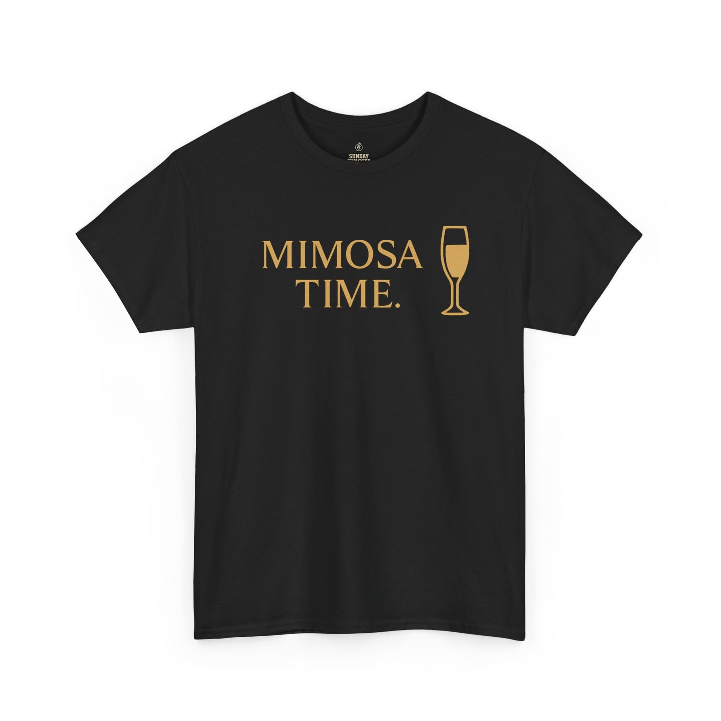 Mimosa Time - Unisex Heavy Cotton Tee | Shirt for Brunch, Gift for Her