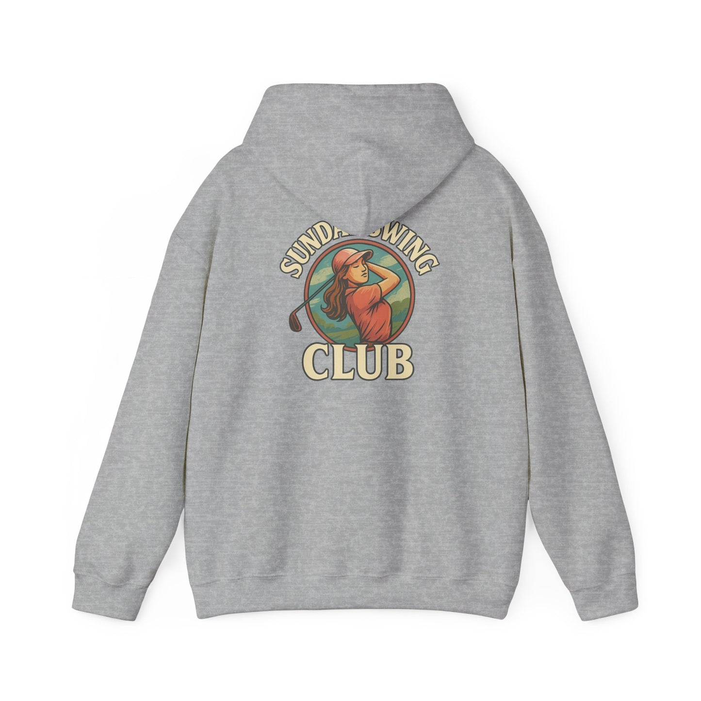 Sundays Swing Club- Unisex Hoodie-  Golf Hoodie, Gift for Golf Lovers