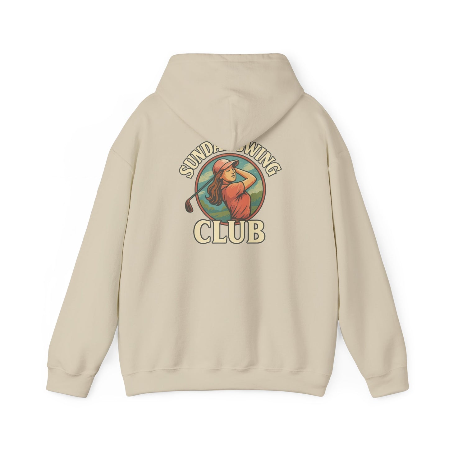 Sundays Swing Club- Unisex Hoodie-  Golf Hoodie, Gift for Golf Lovers