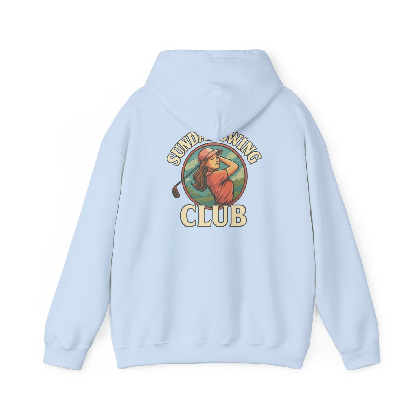 Sundays Swing Club- Unisex Hoodie-  Golf Hoodie, Gift for Golf Lovers