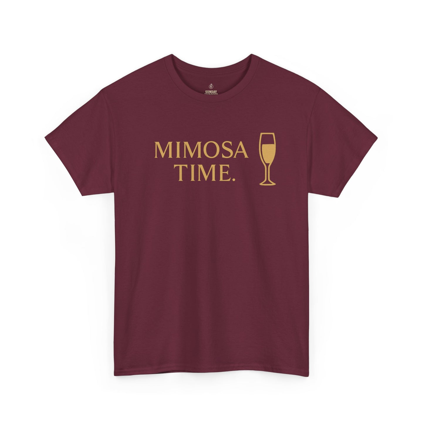 Mimosa Time - Unisex Heavy Cotton Tee | Shirt for Brunch, Gift for Her