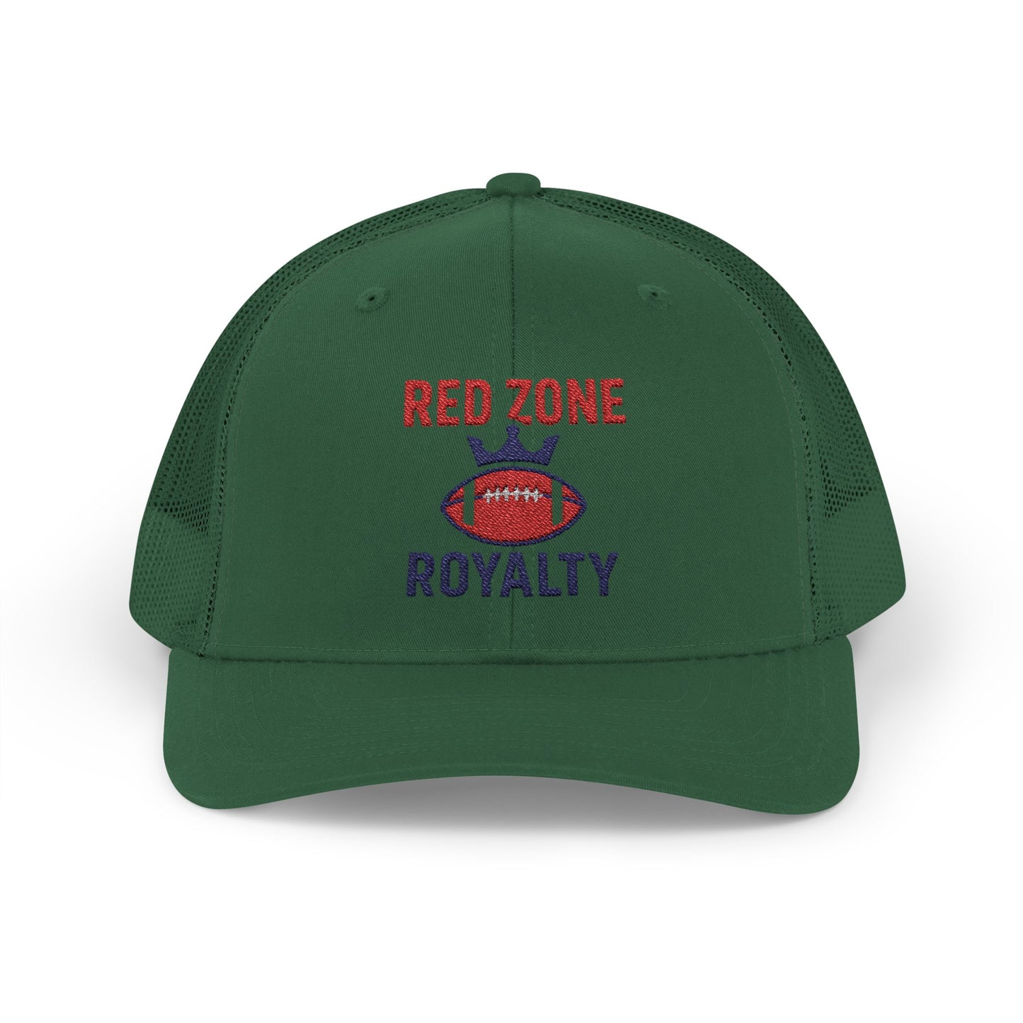 Red Zone Royalty Snapback Trucker Cap, Sports Hat, Football Fan Gear, Gift for Sports Lovers, Custom Embroidered Cap