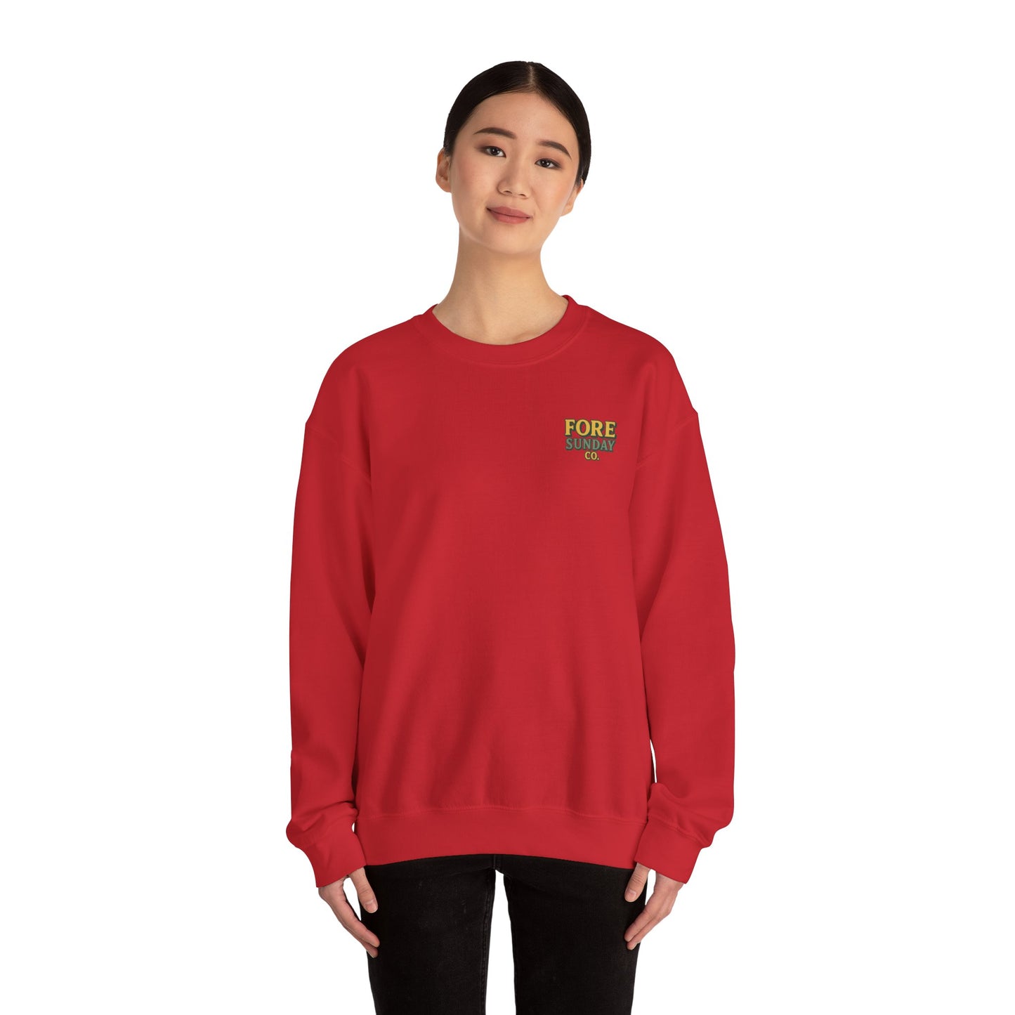 Queen of the Greens - Crewneck Sweatshirt, Golf Lover Gift, Unisex Sweatshirt, Vintage Golf Design