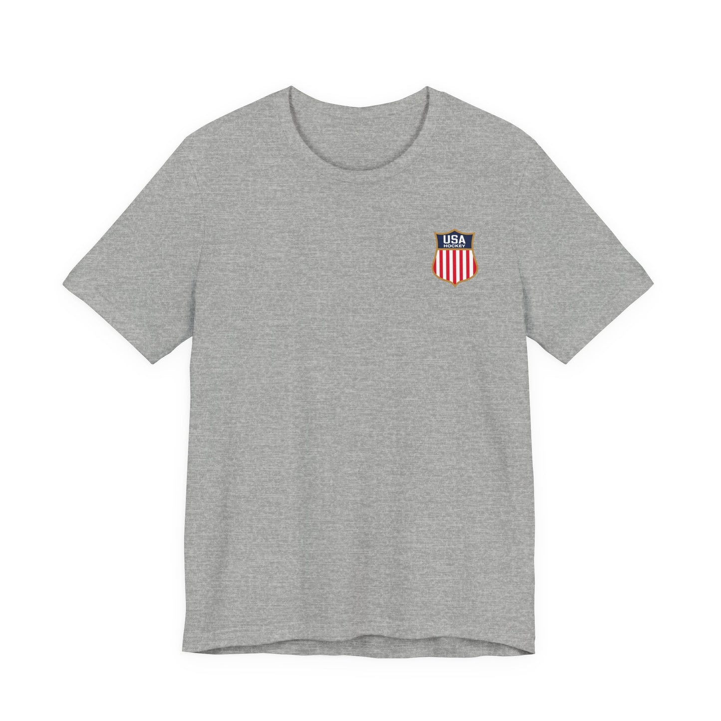 USA Champion Photo Tee — Patriotic Athlete Graphic T-Shirt