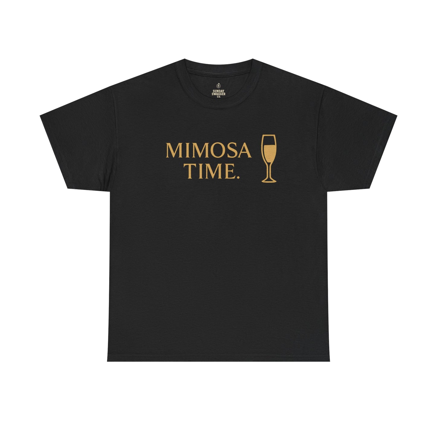 Mimosa Time - Unisex Heavy Cotton Tee | Shirt for Brunch, Gift for Her