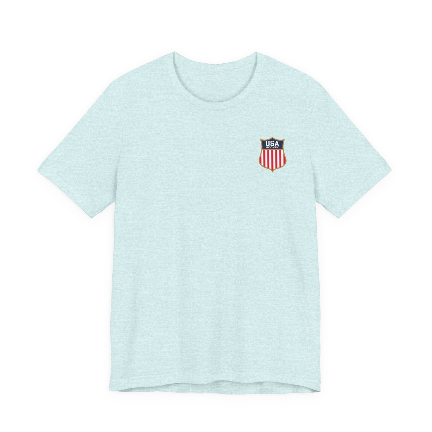 USA Champion Photo Tee — Patriotic Athlete Graphic T-Shirt