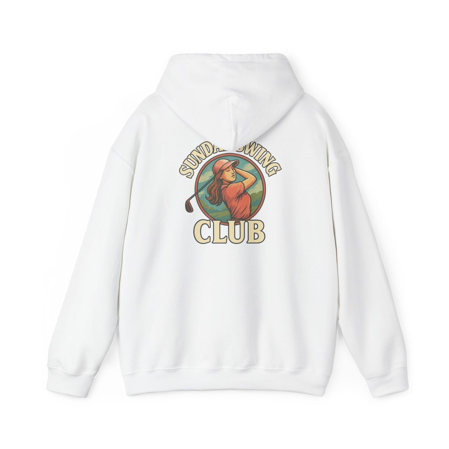 Sundays Swing Club- Unisex Hoodie-  Golf Hoodie, Gift for Golf Lovers