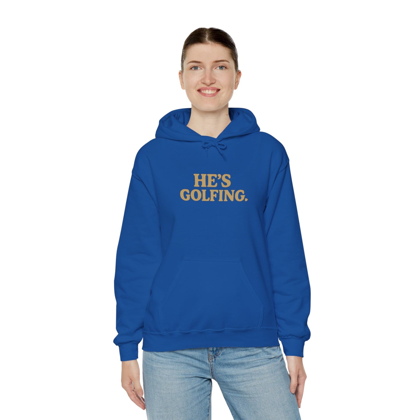 He's Golfing - Hoodie