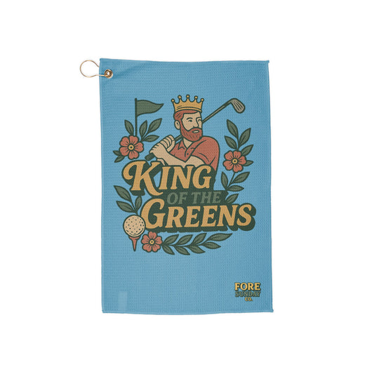 King of the Greens - Golf Towel