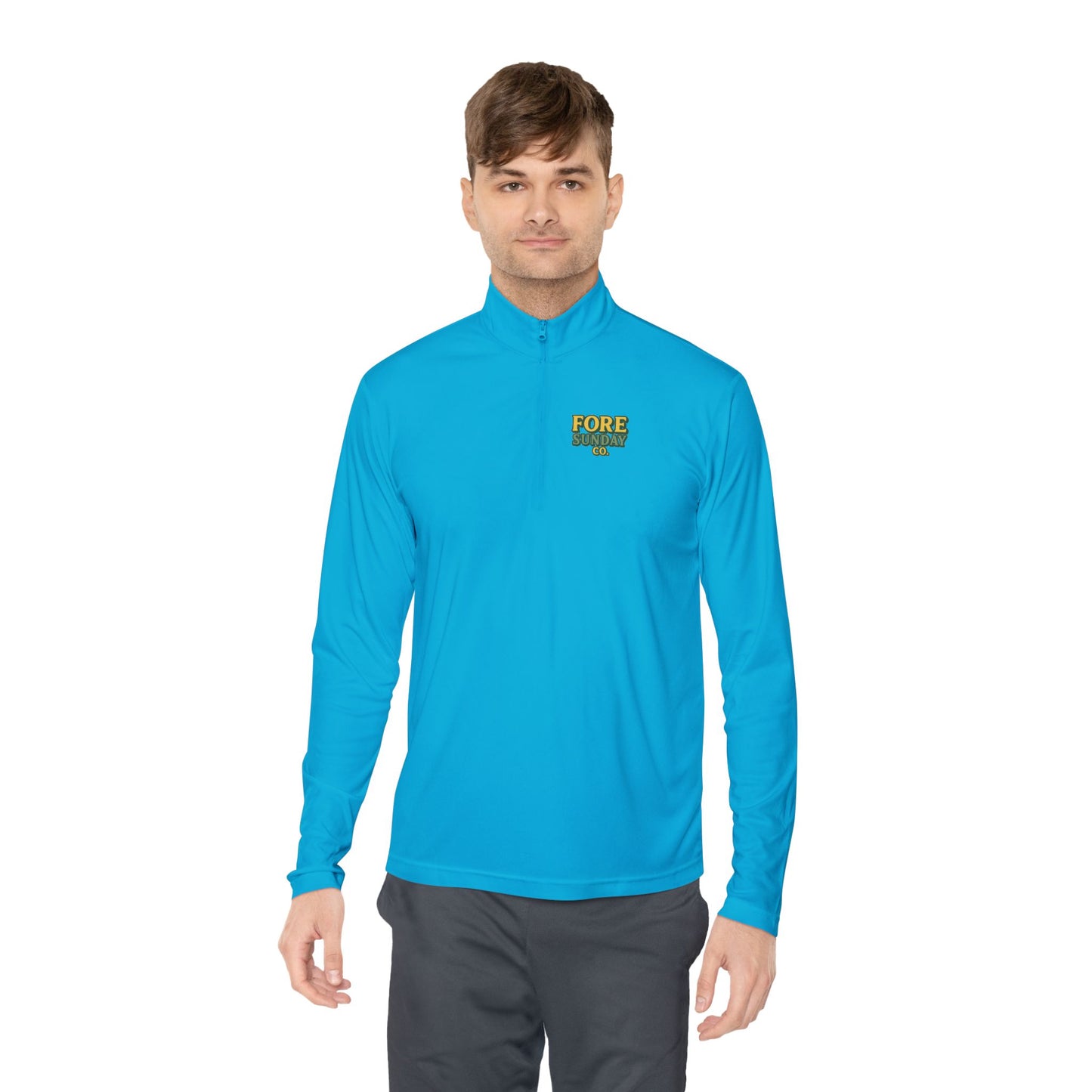 Queen of the Greens - Unisex Quarter-Zip Pullover - Stylish Golf Apparel, Sports Sweater, Gift for Golf Lovers
