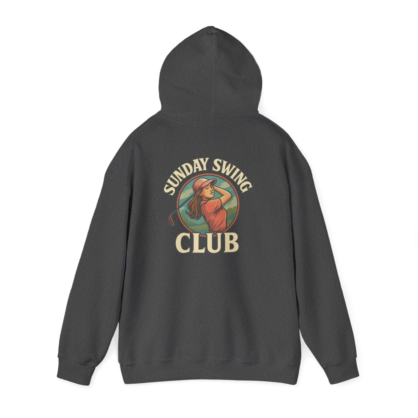 Sundays Swing Club- Unisex Hoodie-  Golf Hoodie, Gift for Golf Lovers