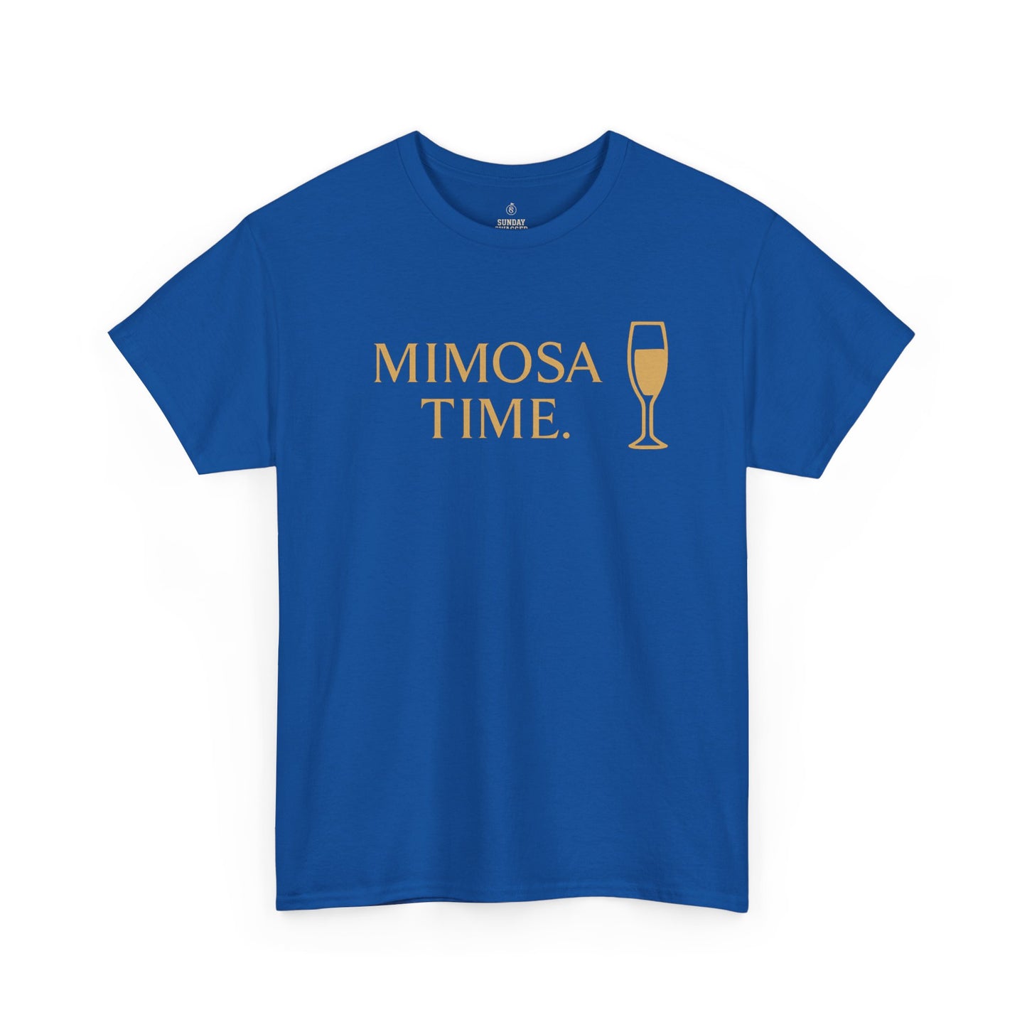 Mimosa Time - Unisex Heavy Cotton Tee | Shirt for Brunch, Gift for Her