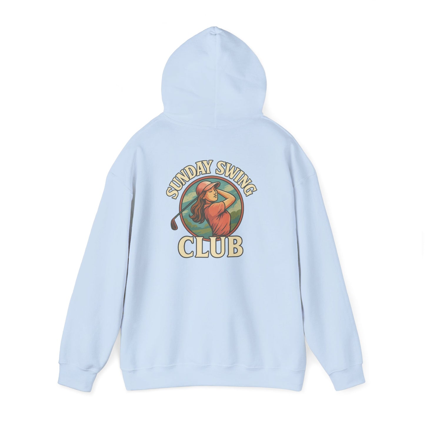 Sundays Swing Club- Unisex Hoodie-  Golf Hoodie, Gift for Golf Lovers