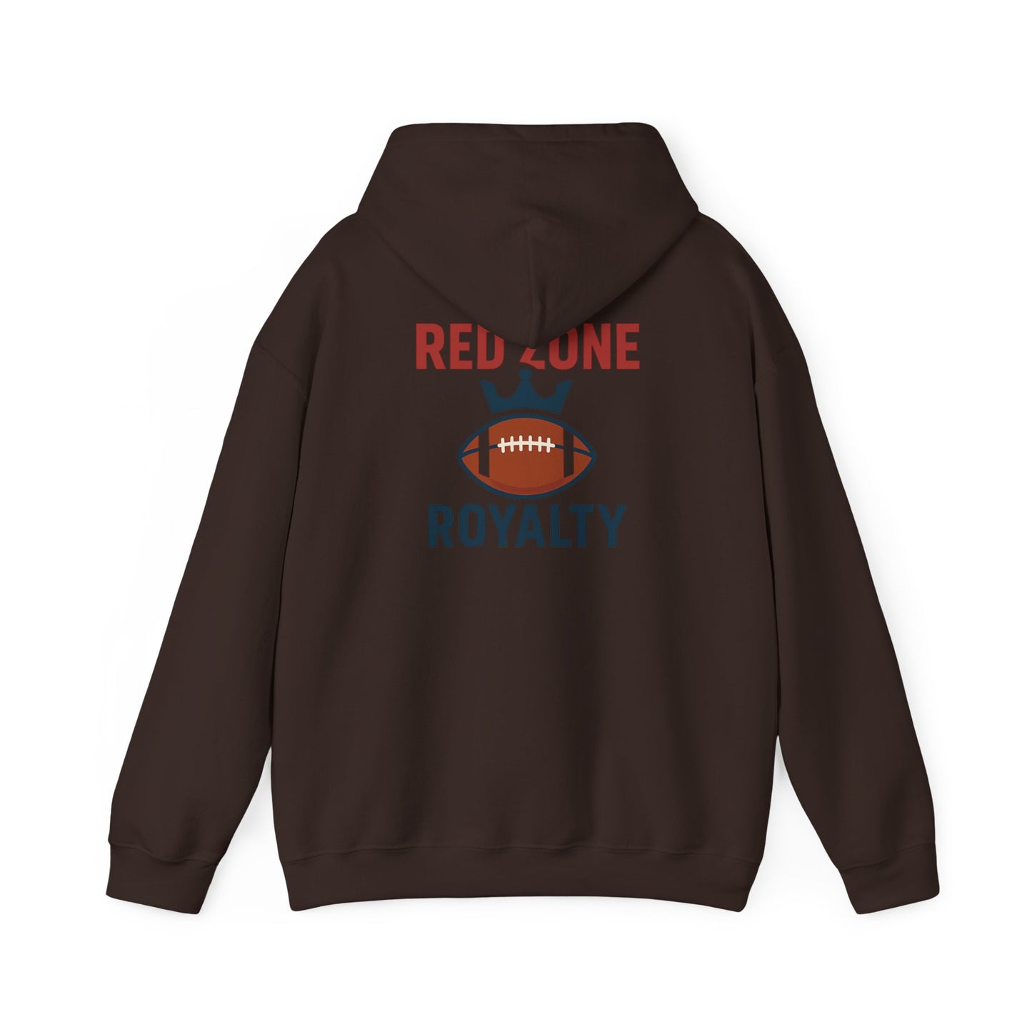 Red Zone Royalty - Football Themed Unisex Hoodie, Perfect for Game Days, Sports Lovers