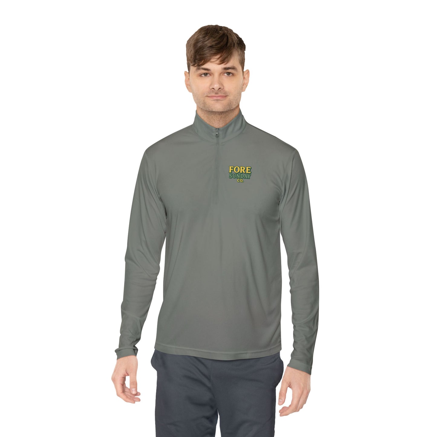 Queen of the Greens - Unisex Quarter-Zip Pullover - Stylish Golf Apparel, Sports Sweater, Gift for Golf Lovers