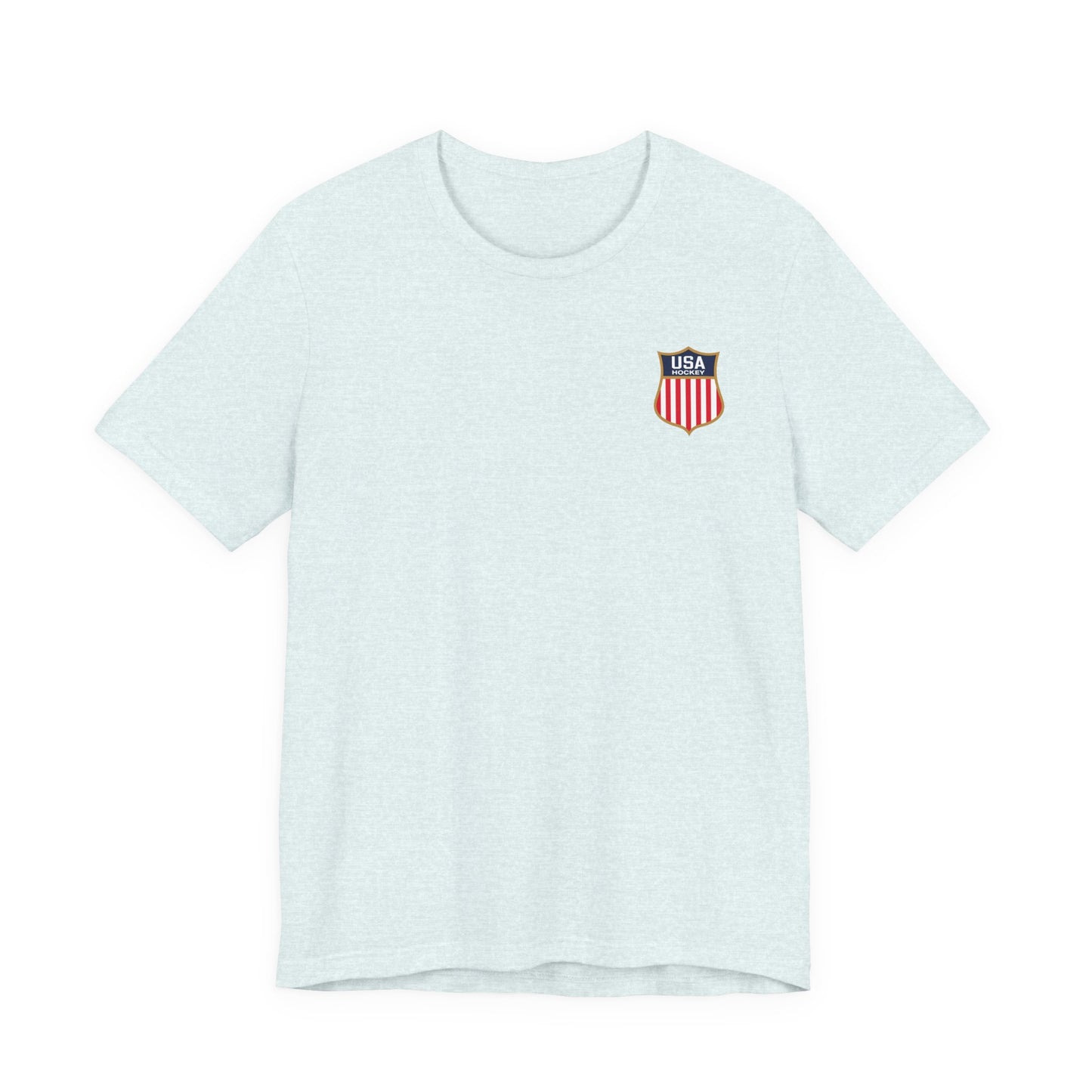 USA Champion Photo Tee — Patriotic Athlete Graphic T-Shirt