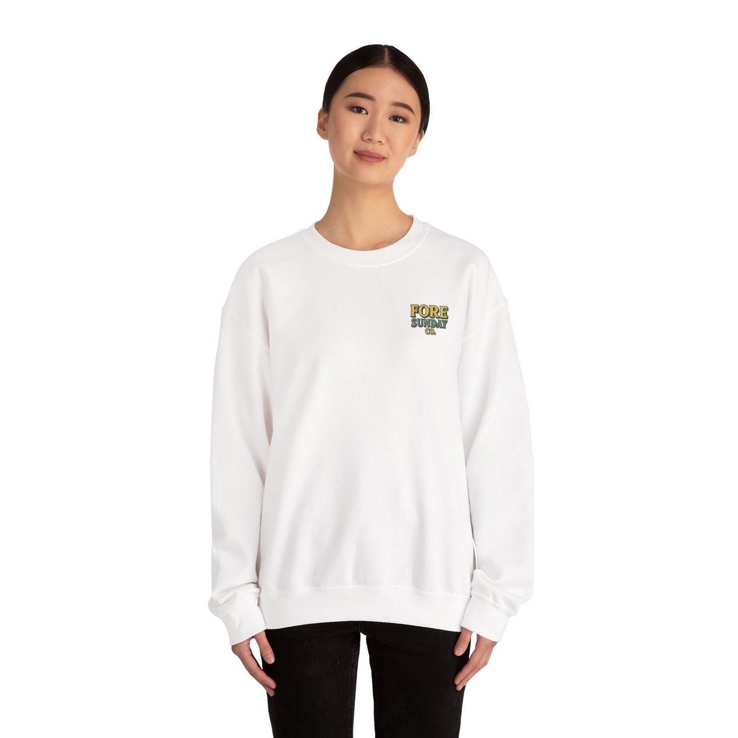 Queen of the Greens - Crewneck Sweatshirt, Golf Lover Gift, Unisex Sweatshirt, Vintage Golf Design