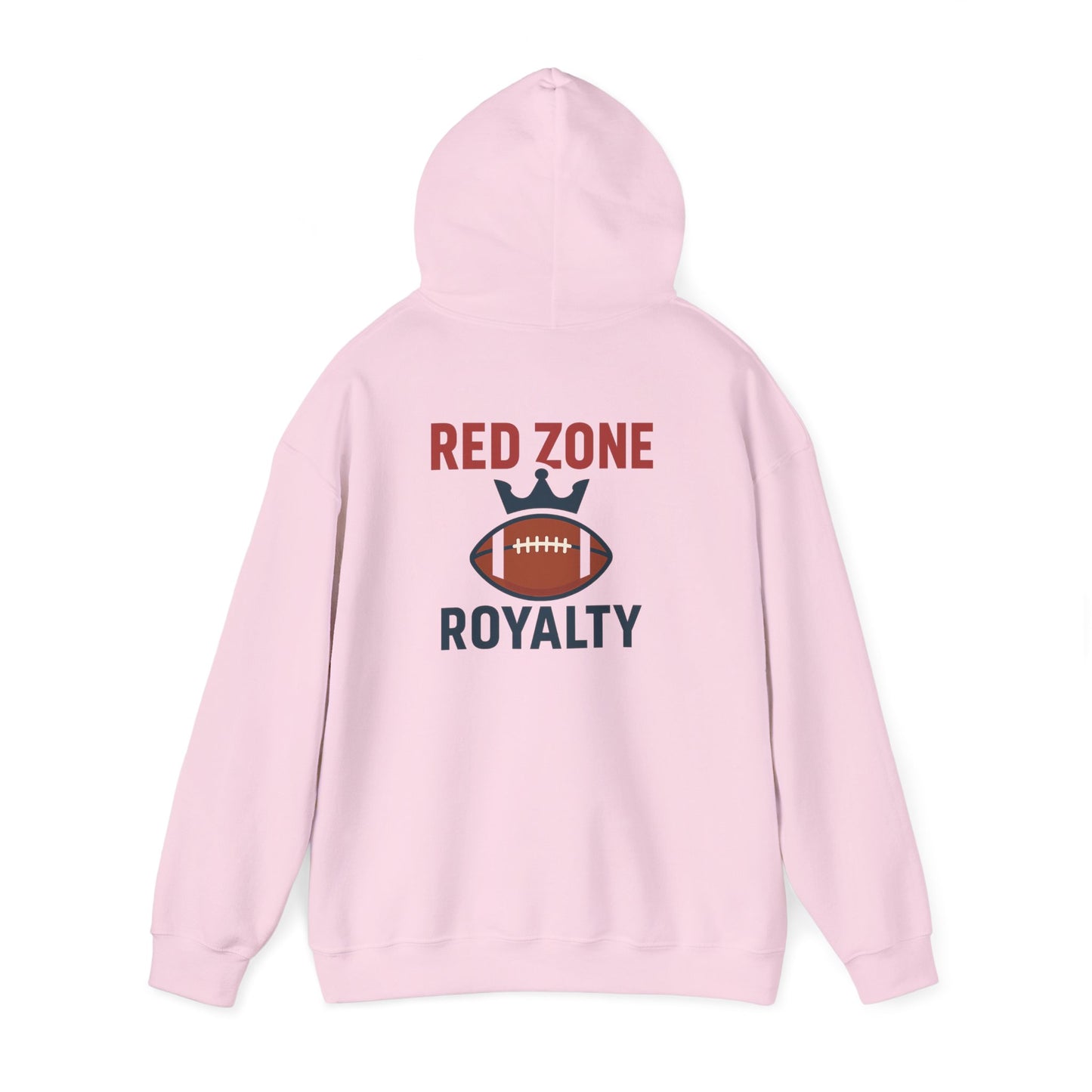 Red Zone Royalty - Football Themed Unisex Hoodie, Perfect for Game Days, Sports Lovers