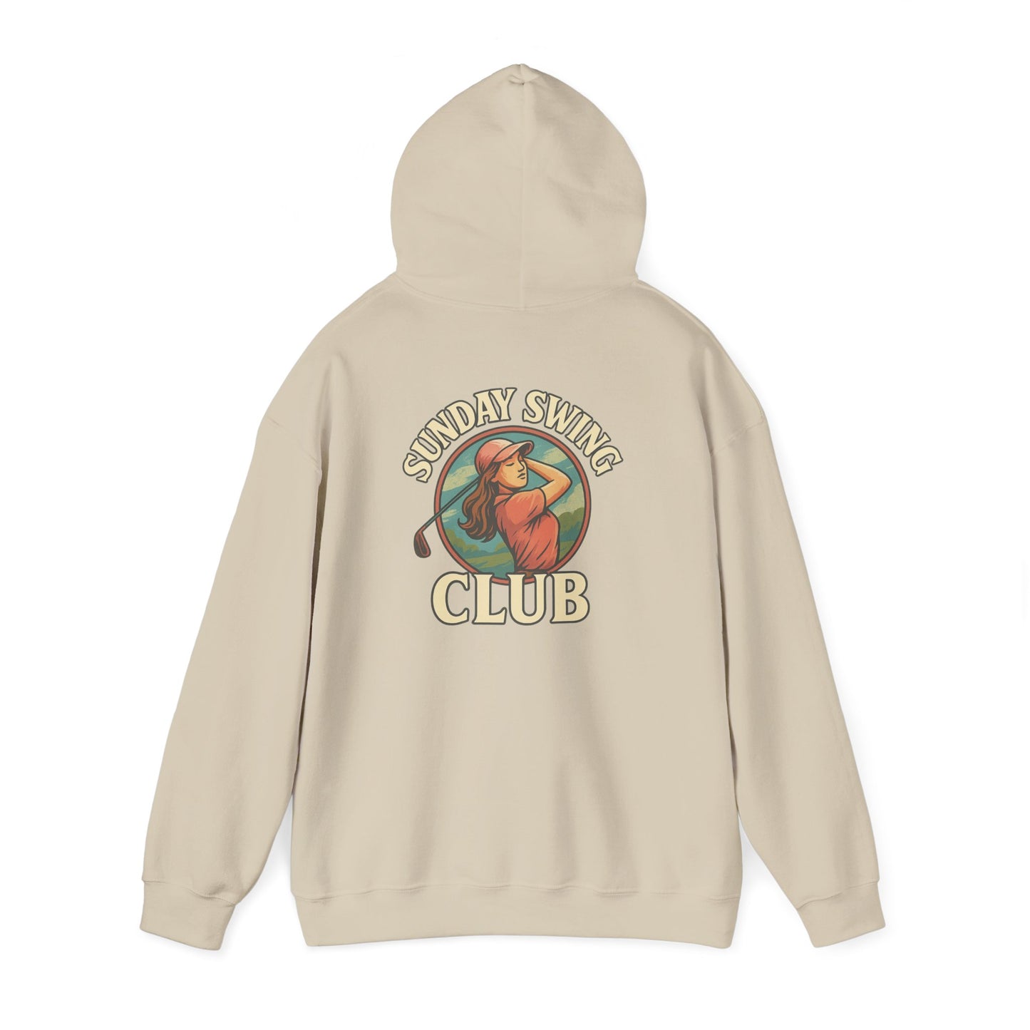 Sundays Swing Club- Unisex Hoodie-  Golf Hoodie, Gift for Golf Lovers