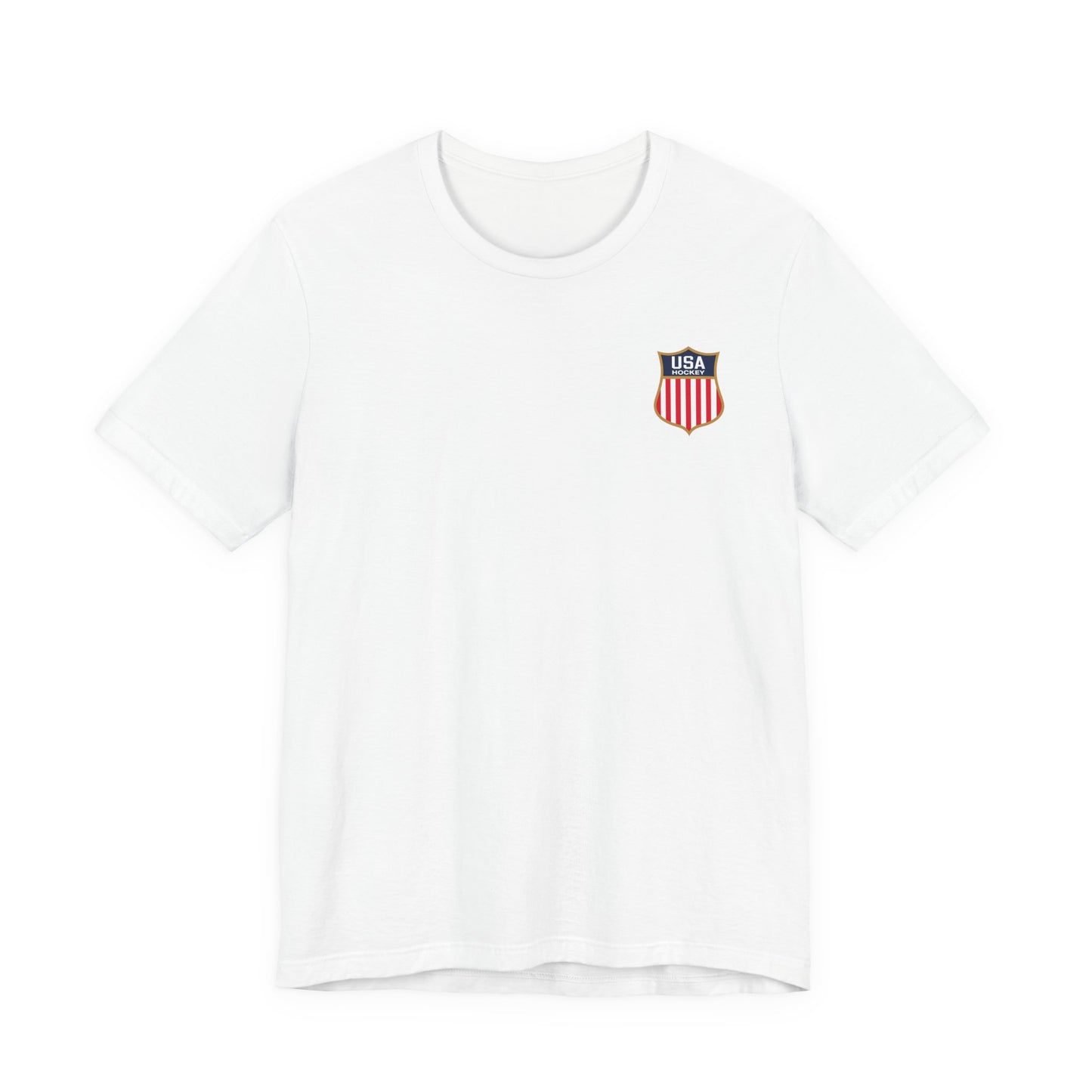 USA Champion Photo Tee — Patriotic Athlete Graphic T-Shirt