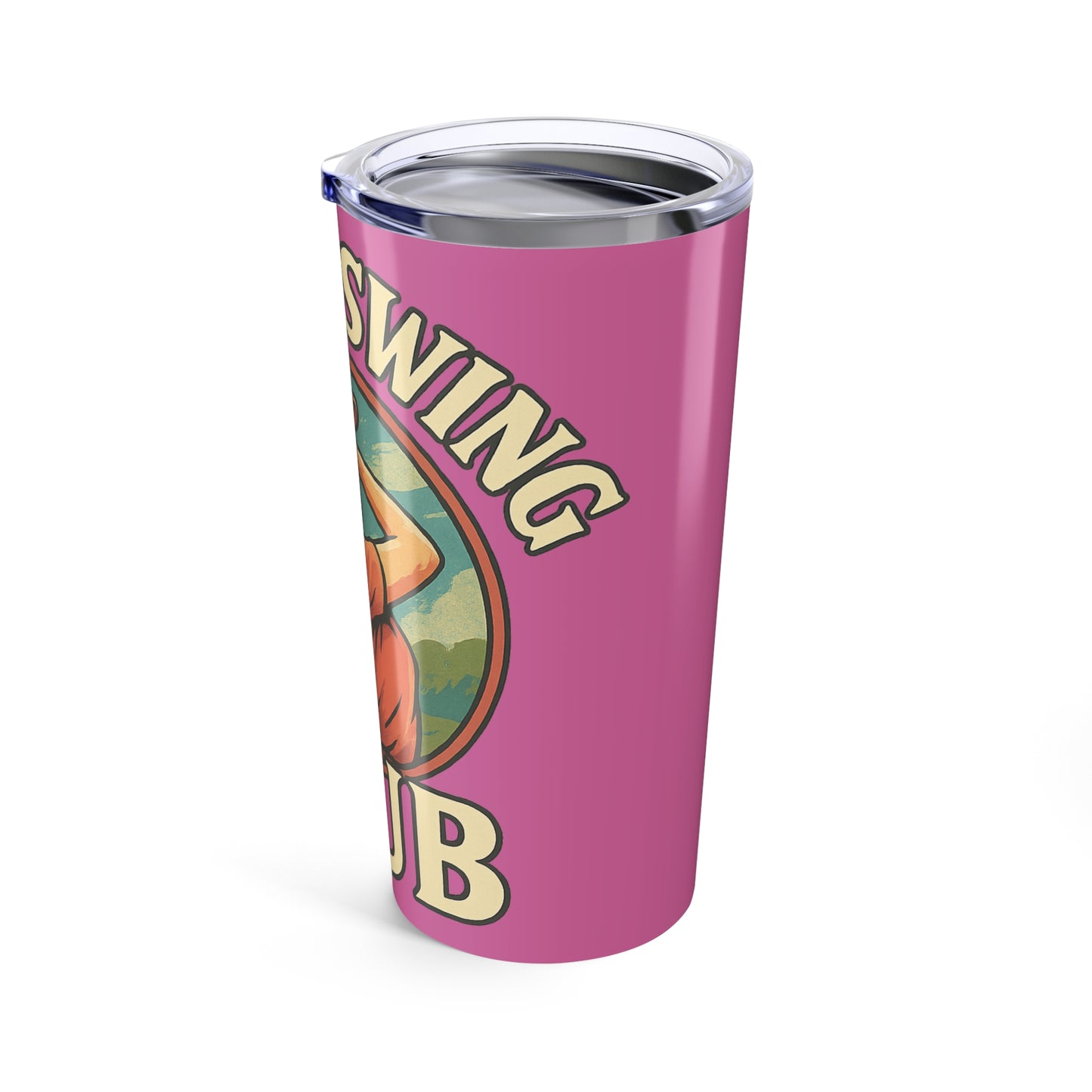 Sunday Swing Club - Stylish 20oz Tumbler for Golf Lovers, Perfect Gift for Ladies, Travel Mug
