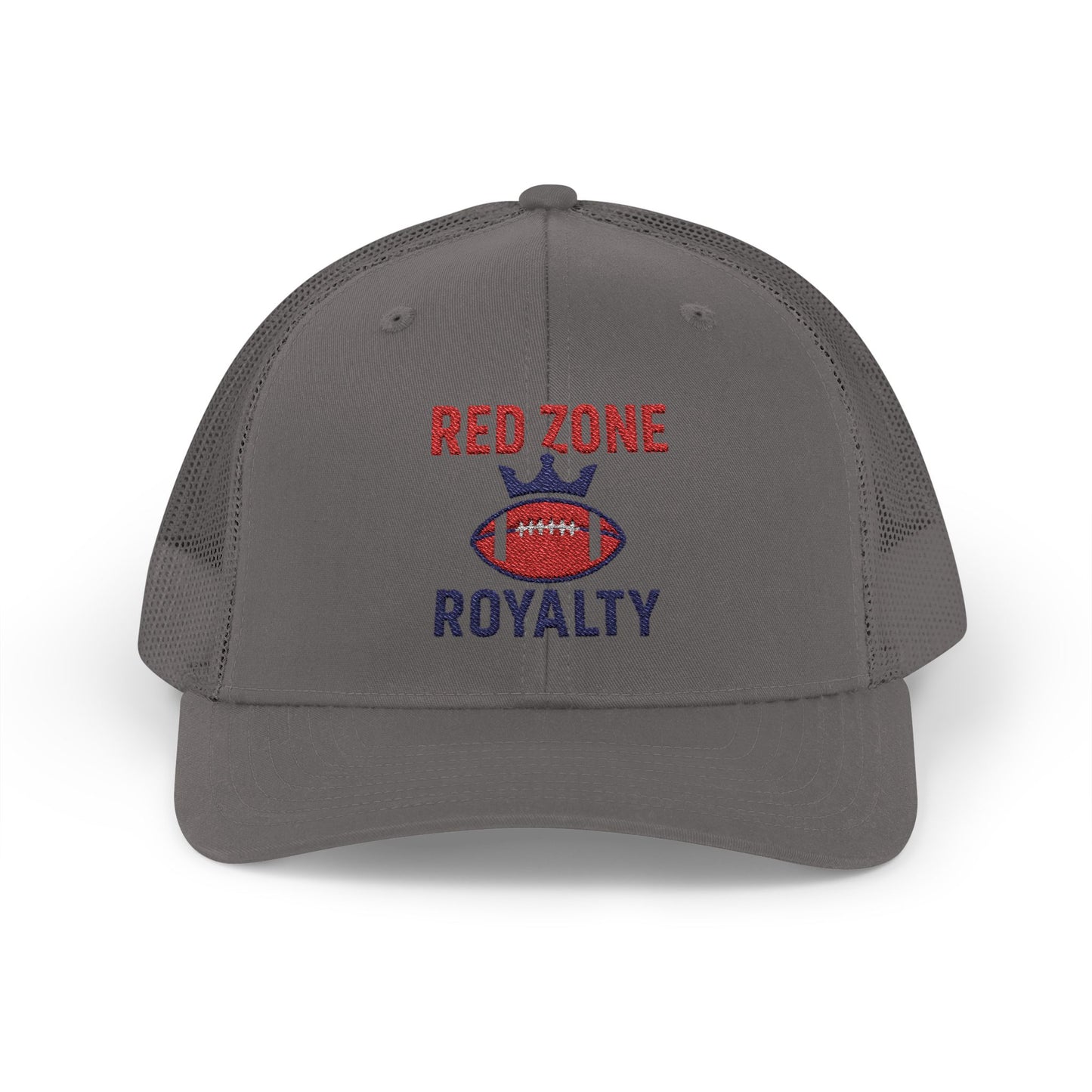 Red Zone Royalty Snapback Trucker Cap, Sports Hat, Football Fan Gear, Gift for Sports Lovers, Custom Embroidered Cap